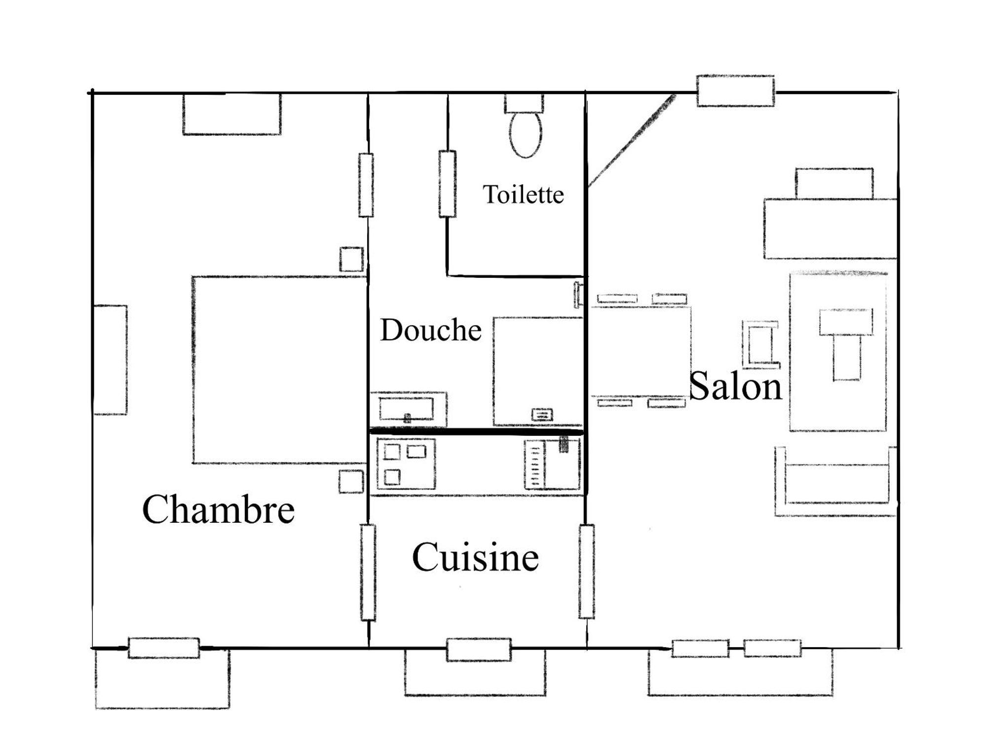 Suite Dans Villa Mexicaine Жозие Екстериор снимка